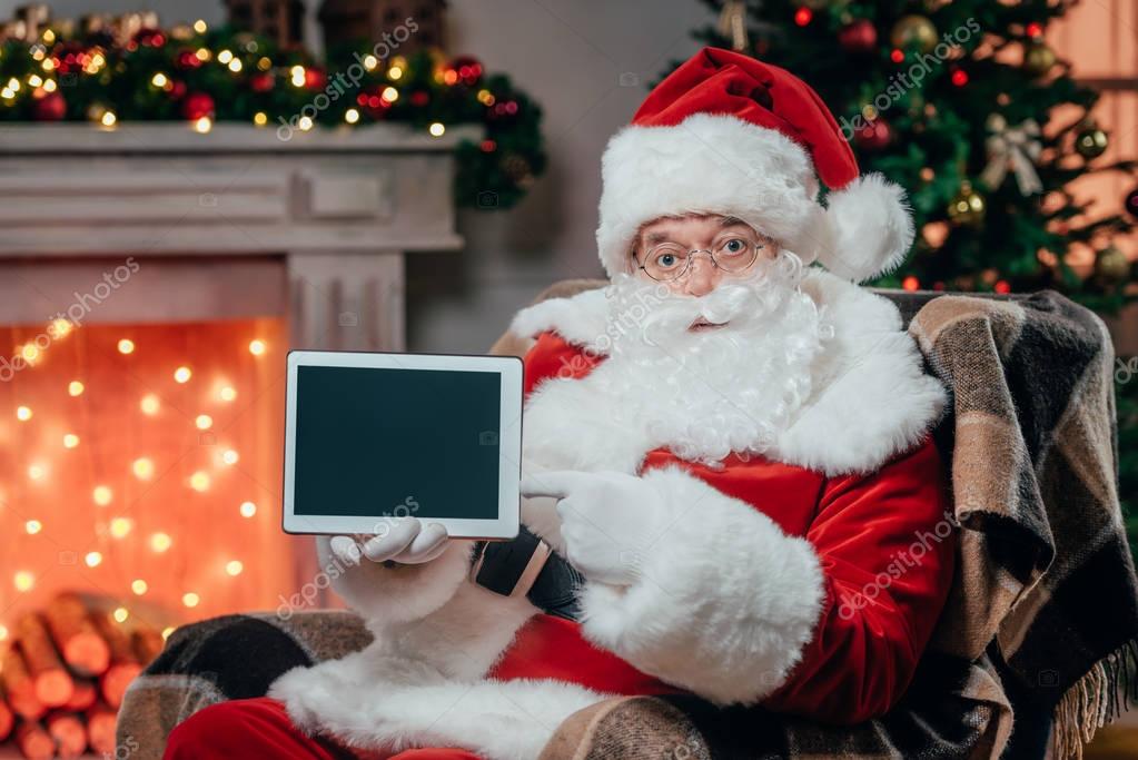 Tablet gift Santa